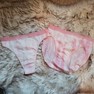 TRIUMPH Tye-Dye Thong & Panty Set